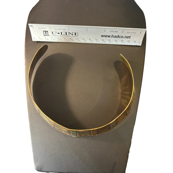 Women’s Brass choker/collar - Picture 2 of 3